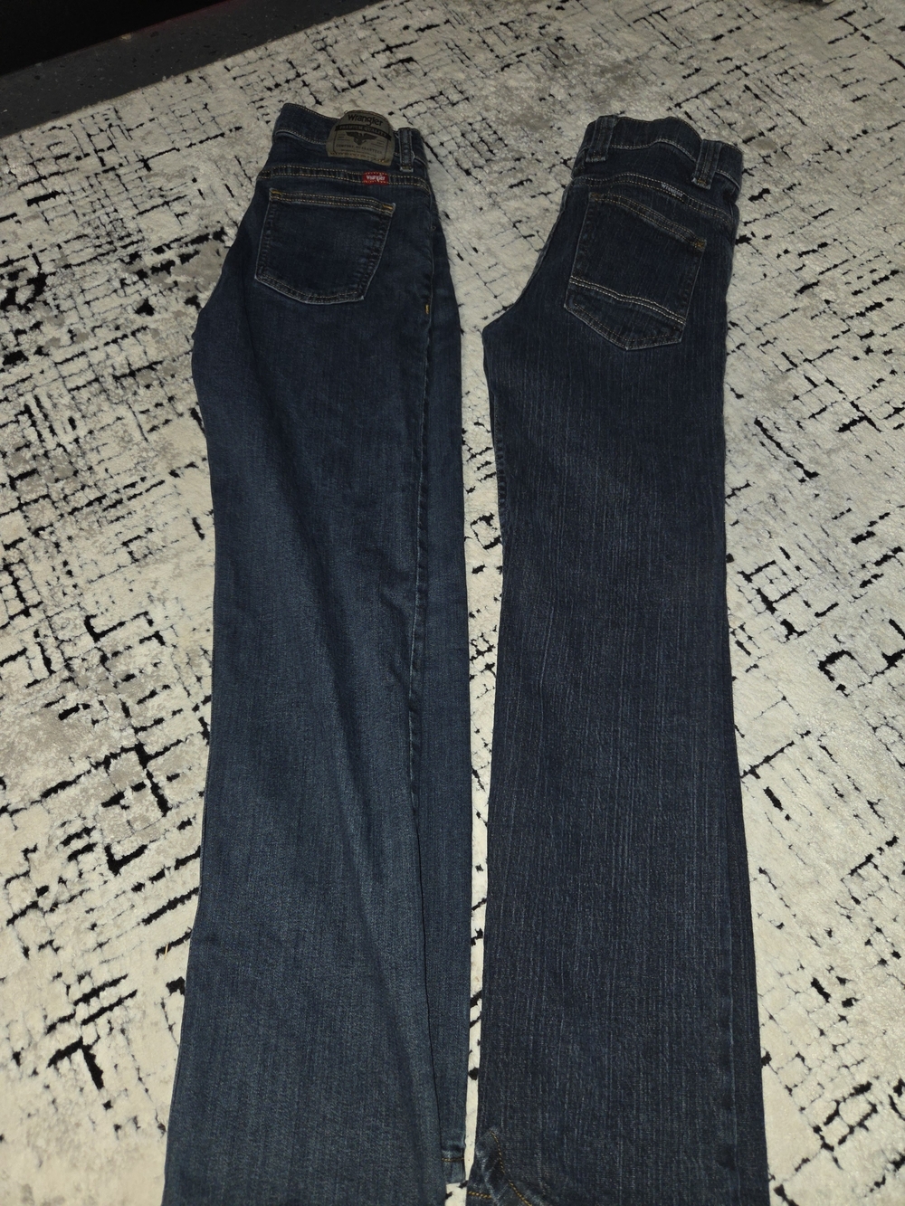 Boys wrangler jeans 2 pair size 14